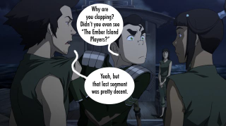 Illustration for article titled Legend Of Korra Does A Clip Show And Decides To Make Fun Of Itself